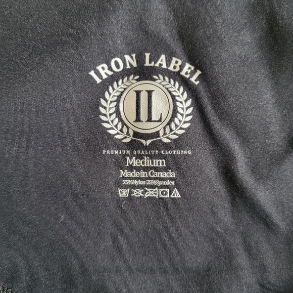 Iron Label leggings women's size med black - Picture 3 of 3